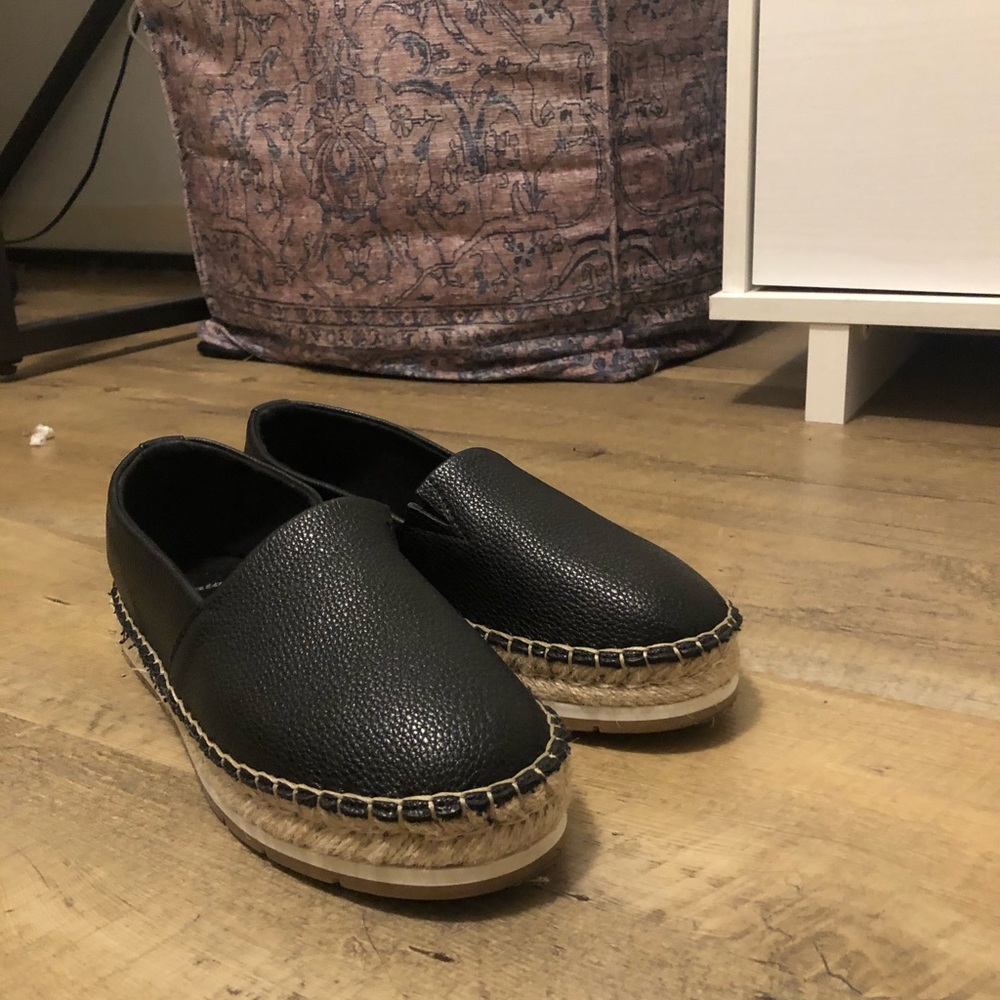 Black sneakers made in Italy